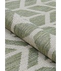 Recife Area Rug Couristan Recife Garden Key 9' Round Sage/Champagne Area Rug