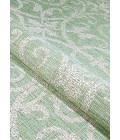 Couristan Monaco Summer Quay Long Runner Ivory/Light Green Area Rug