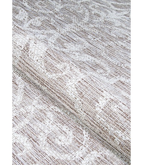 Couristan Monaco Summer Quay 2' x 4' Cocoa/Natural Area Rug