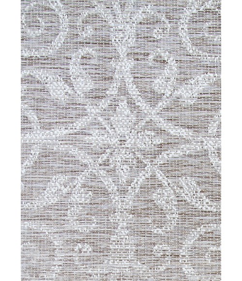 Couristan Monaco Summer Quay 8' x 11' Cocoa/Natural Area Rug
