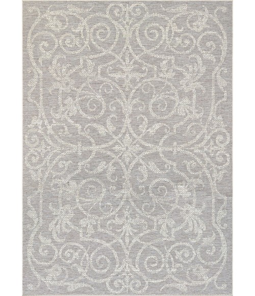 Couristan Monaco Summer Quay 8' x 11' Cocoa/Natural Area Rug