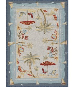 Couristan Outdoor Escape Pacific Height Socean Area Rug 5 ft. 6 in. X 8 ft. Rectangle