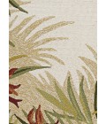 Couristan Covington Tropic Gardens 9' Runner Sand/Multi Area Rug