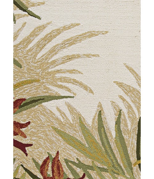 Couristan Covington Tropic Gardens 9' Runner Sand/Multi Area Rug