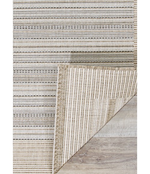 Monaco Area Rug Couristan Monaco Bowline 8' x 11' Cocoa/Natural/Ivory Area Rug
