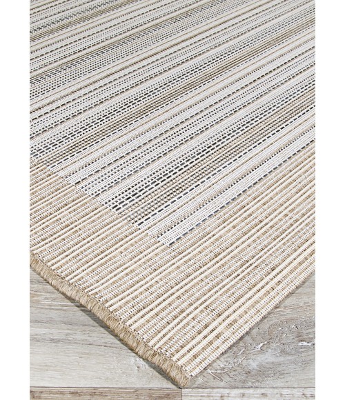 Couristan Monaco Bowline 8' x 11' Cocoa/Natural/Ivory Area Rug