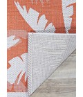 Couristan Monaco Coastal Floral 5' x 8' Ivory/Orange Area Rug