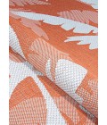 Couristan Monaco Coastal Floral 5' x 8' Ivory/Orange Area Rug