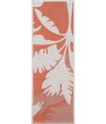 Couristan Monaco Coastal Floral 5' x 8' Ivory/Orange Area Rug