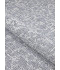 Couristan Monte Carlo Palmette 8' Runner Grey/Ivory Area Rug