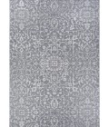 Couristan Monte Carlo Palmette 8' Runner Grey/Ivory Area Rug