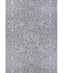 Couristan Monte Carlo Palmette Grey/Ivory Area Rug 2 ft. X 3 ft. 7 in. Rectangle