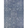 Couristan Monte Carlo Palmette Navy/Ivory Area Rug 7 ft. 6 in. X 10 ft. 9 in. Rectangle