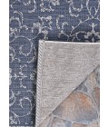 Couristan Monte Carlo Summer Vines 8' x 11' Navy/Ivory Area Rug