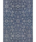 Couristan Monte Carlo Summer Vines 8' x 11' Navy/Ivory Area Rug