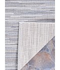 Couristan Monte Carlo Coastal Breeze 8' Runner Taupe/Champagnen Area Rug