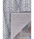 Couristan Marseille Le Pleine 4' x 6' Gris Area Rug