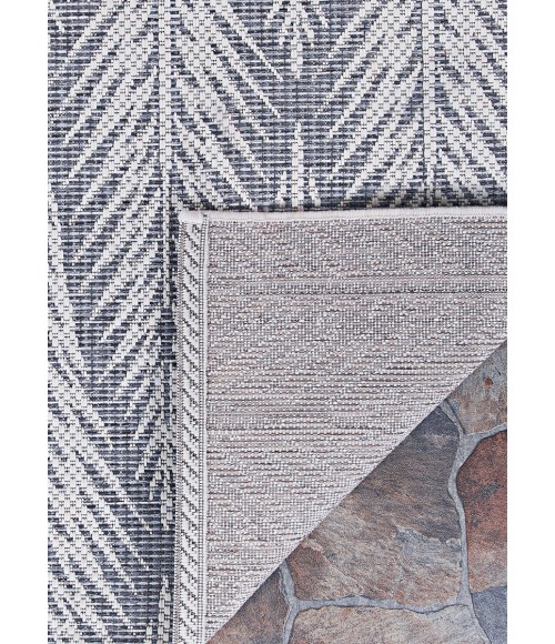 Couristan Marseille Le Pleine 4' x 6' Gris Area Rug