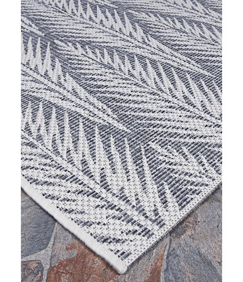 Couristan Marseille Le Pleine 4' x 6' Gris Area Rug