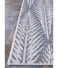 Couristan Marseille Le Pleine 4' x 6' Gris Area Rug
