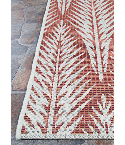 Marseille Area Rug Couristan Marseille Le Pleine 8' x 11' Cerise Area Rug