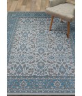 Couristan Marseille Carmoux 8' Runner Azure Area Rug