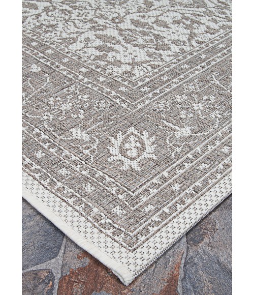 Marseille Area Rug Couristan Marseille Carmoux 8' x 11' Mushroom Area Rug