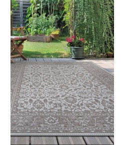 Couristan Marseille Carmoux Mushroom Area Rug 7 ft. 6 in. X 10 ft. 9 in. Rectangle