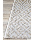 Couristan Monaco Pavers 8' Runner Mocha Area Rug