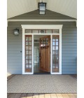 Couristan Monaco Pavers 2' x 4' Mocha Area Rug