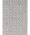 Couristan Monaco Pavers 2' x 4' Mocha Area Rug