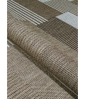 Monaco Area Rug Couristan Monaco Starboard 4' x 6' Brown/Sand Area Rug