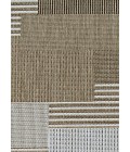 Monaco Area Rug Couristan Monaco Starboard 4' x 6' Brown/Sand Area Rug