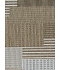 Couristan Monaco Starboard 8' Runner Brown/Sand Area Rug