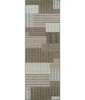 Couristan Monaco Starboard 8' Runner Brown/Sand Area Rug