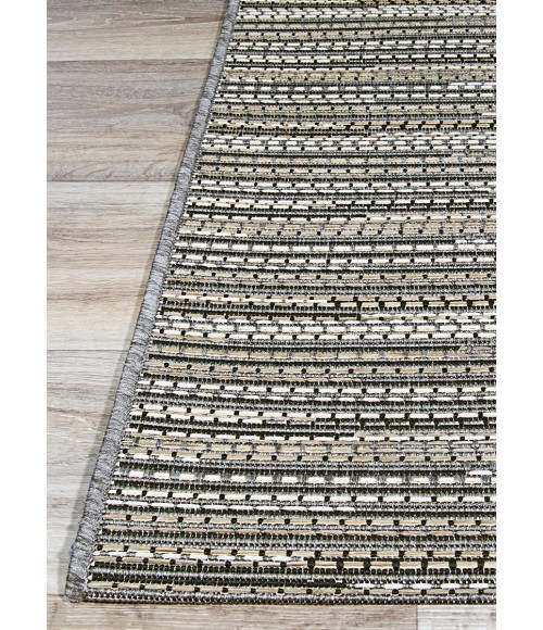 Couristan Monaco Larvotto 8' Runner Grey/Multi Area Rug