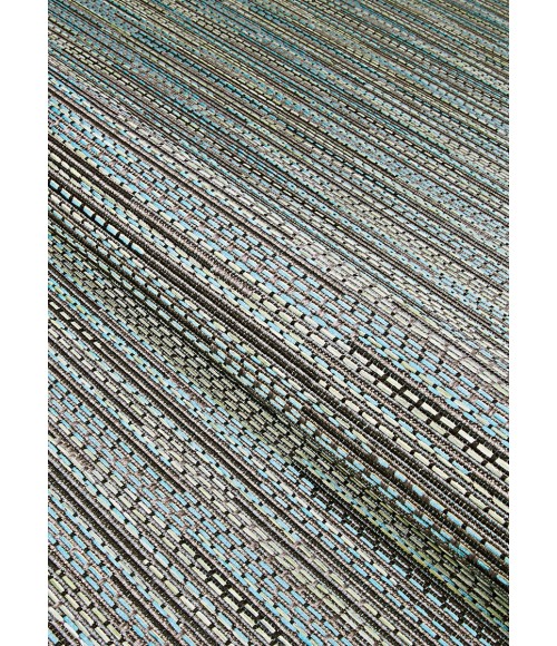 Couristan Monaco Larvotto 5' x 8' Blue/Multi Area Rug