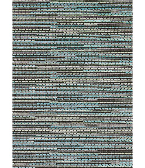 Couristan Monaco Larvotto 8' Runner Blue/Multi Area Rug