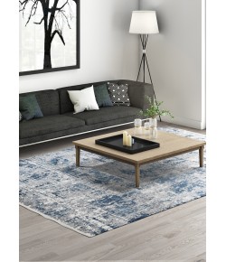 Couristan Marblehead Breccia Blue Grey Area Rug 7 ft. 10 in. X 10 ft. 3 in. Rectangle