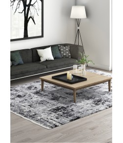 Couristan Marblehead Breccia Charcoal Area Rug 7 ft. 10 in. X 10 ft. 3 in. Rectangle