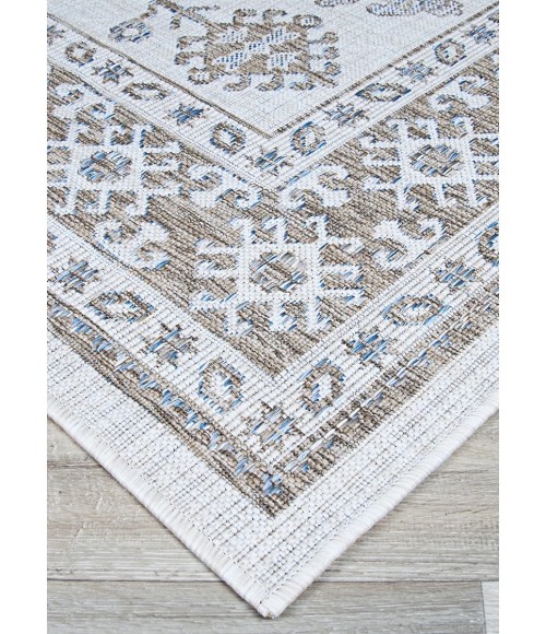 Couristan Charm Woodburn 8' x 11' Ivory-Sand Area Rug