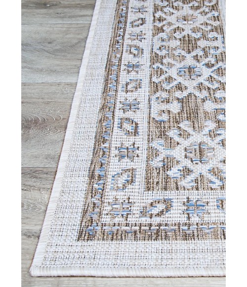 Couristan Charm Woodburn 8' x 11' Ivory-Sand Area Rug