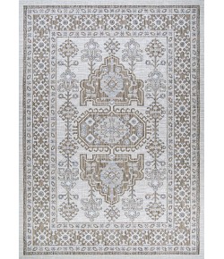 Couristan Charm Woodburn Ivory/Sand Area Rug 7 ft. 10 in. X 7 ft. 10 in. Round