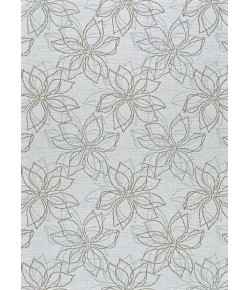 Couristan Charm Botanical Sand/Twig Area Rug 6 ft. 6 in. X 9 ft. 6 in. Rectangle