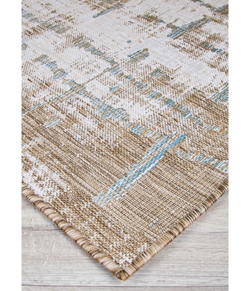 Couristan Charm Tiverton 3' x 5' Sand-Ivory Area Rug