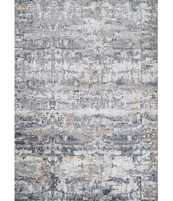 Couristan Brocatelle Lampas Silver/Cream Area Rug 2 ft. 7 in. X 7 ft. 10 in. Rectangle