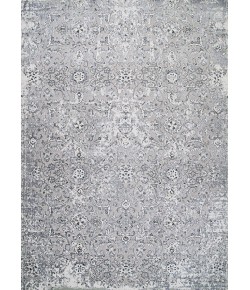 Couristan Brocatelle Velveteen Silver Area Rug 2 ft. 7 in. X 7 ft. 10 in. Rectangle