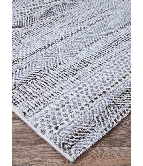 Couristan Nomad Boria 3' x 5' Stone Area Rug