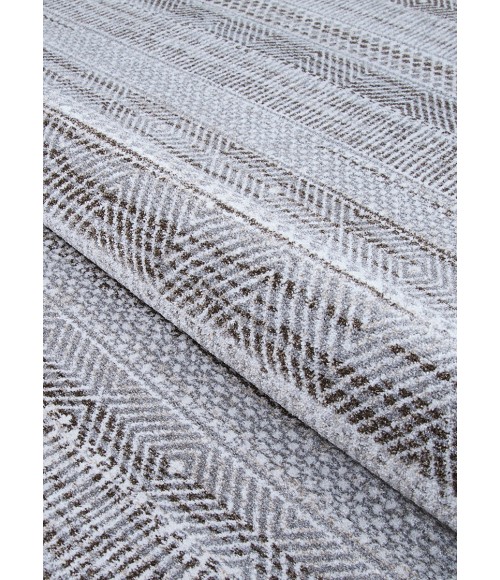 Couristan Nomad Boria 3' x 5' Stone Area Rug