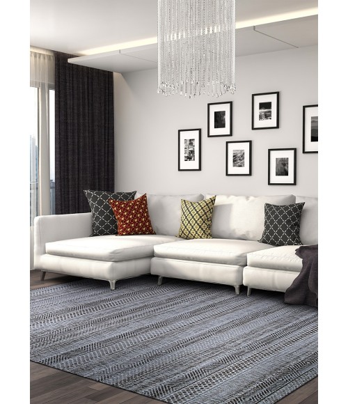 Couristan Nomad Boria 3' x 5' Stone Area Rug